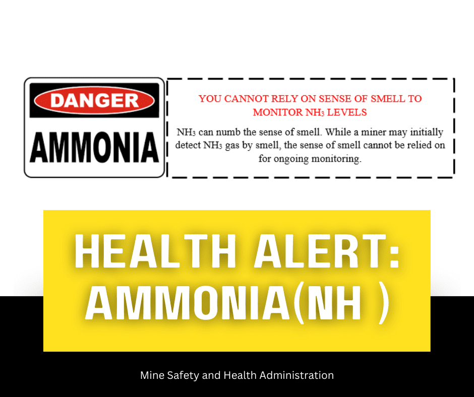 Ammonia (NH3) – Health Alert